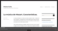 Desktop Screenshot of musicaculta.com